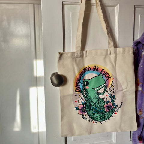 Overstimulated Tote Bag