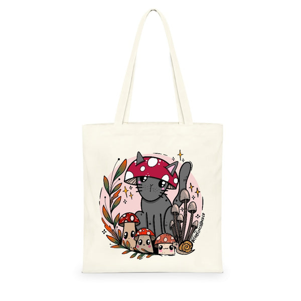 Mushie Cat Tote Bag