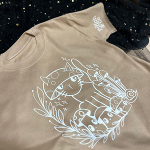 4-5 Years | Mushie Cat Tee (seconds)