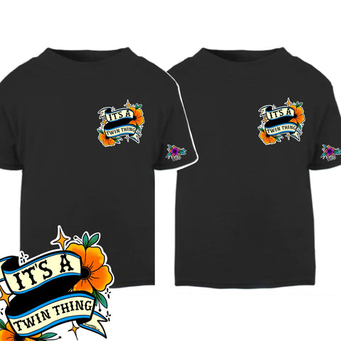 It’s A Twin Thing Tee Set